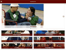 Tablet Screenshot of friendshipcirclect.com